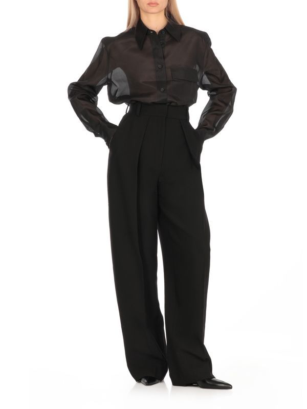 Maris Pleats Wide Pants