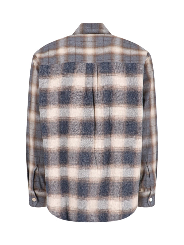 Above Check Cotton Shirt - Jente