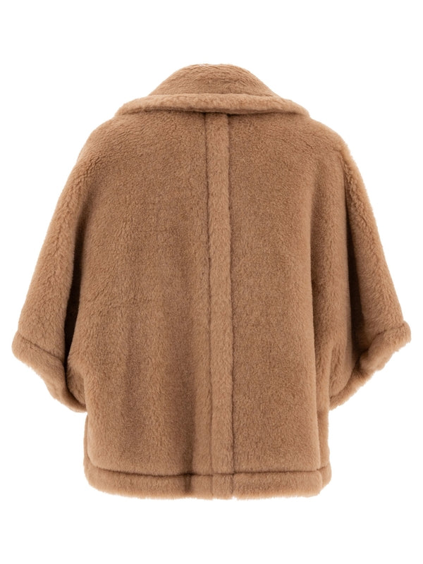 Tenebre Alpaca Blend Shearling Jacket