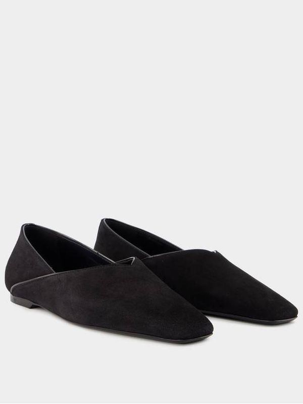 Square Toe Flat Shoes