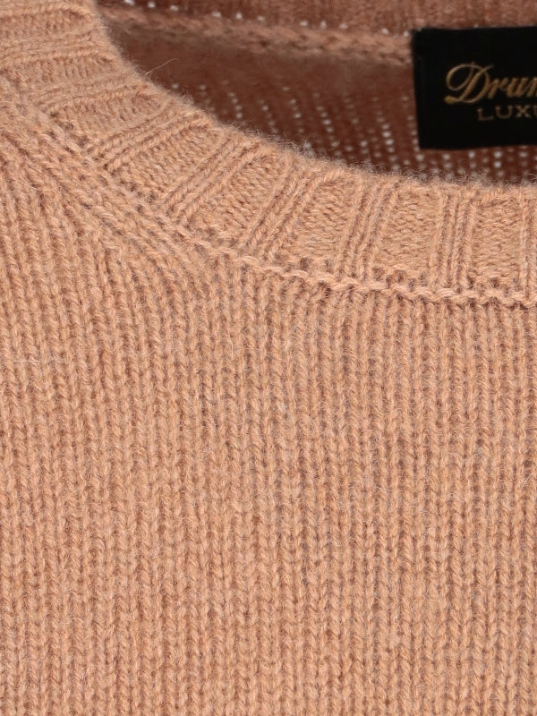 Crew Neck Cashmere Knit