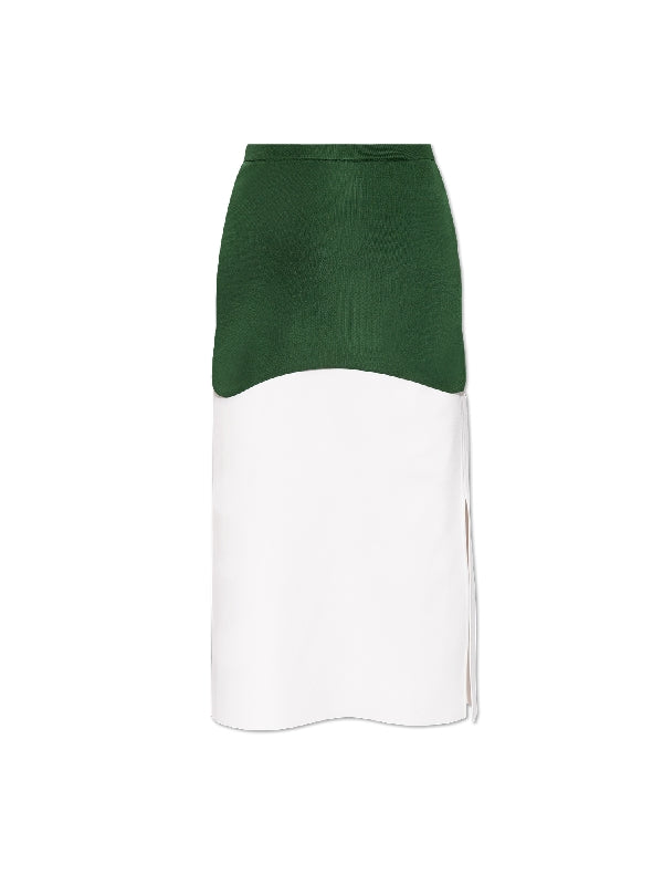 Colorblock
  Layered Skirt