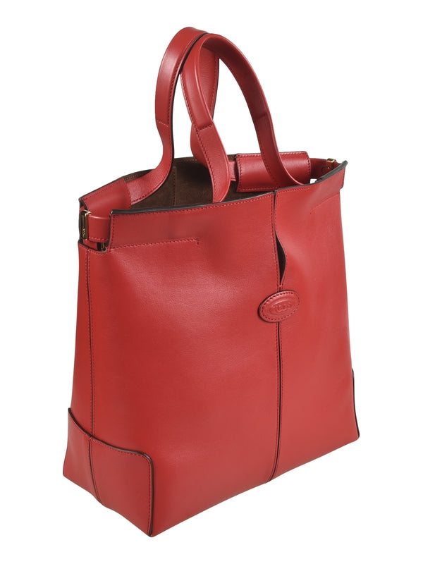 Di Folio Leather Small Tote Bag