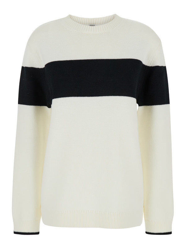 Toteme White Knitted