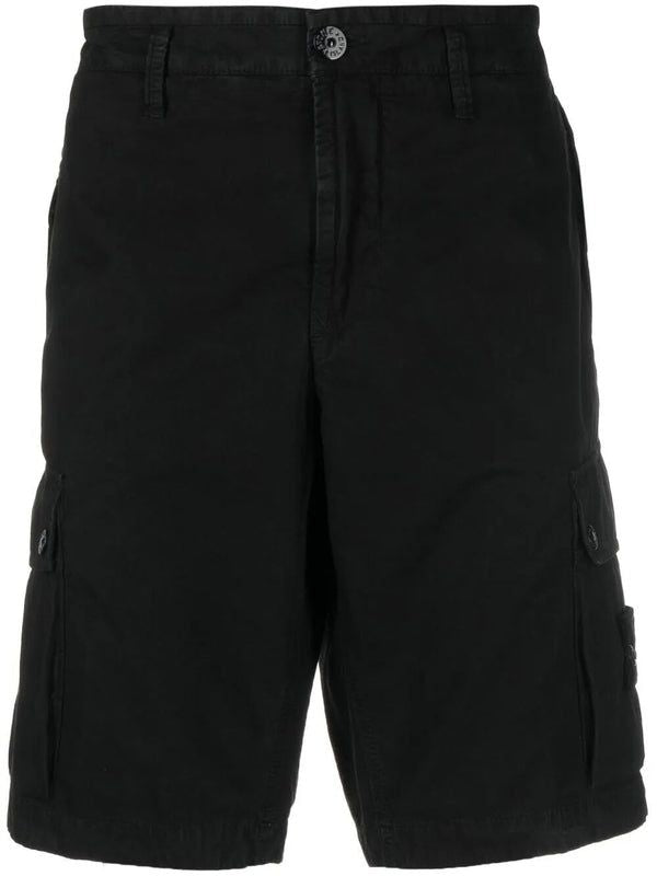 Wappen Patch Cotton Shorts