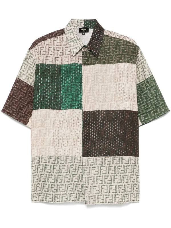 FF Colorblock Linen Shirt