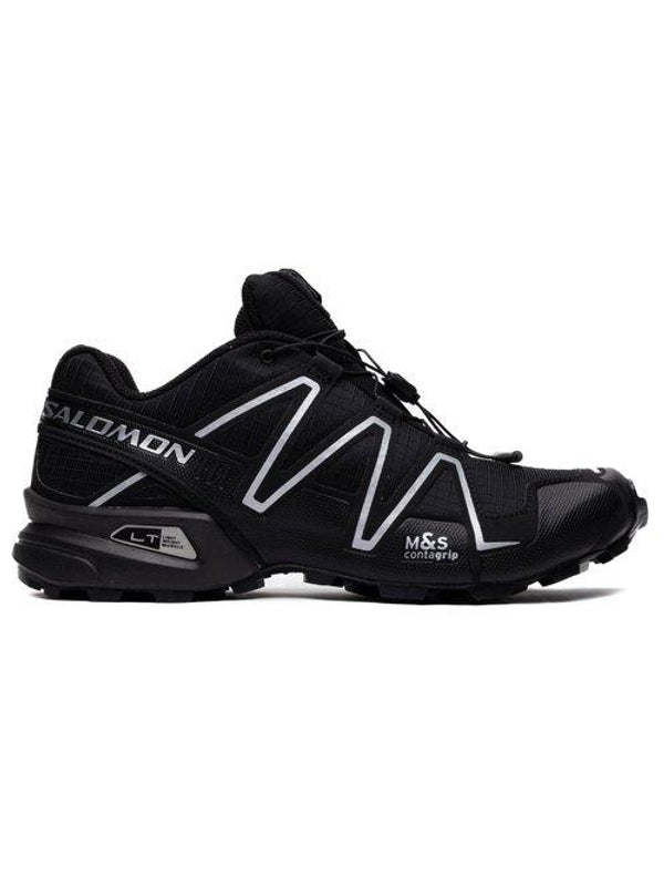 Salomon Black Low Top Sneakers