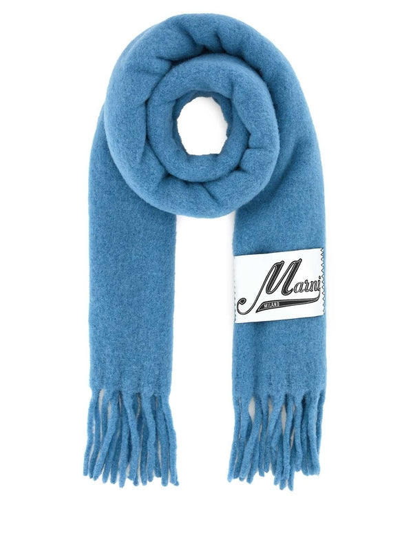 SCARFS AND FOULARDS SCMC0059Y0UTW918 00B47 Light Blue Wool Mufflers