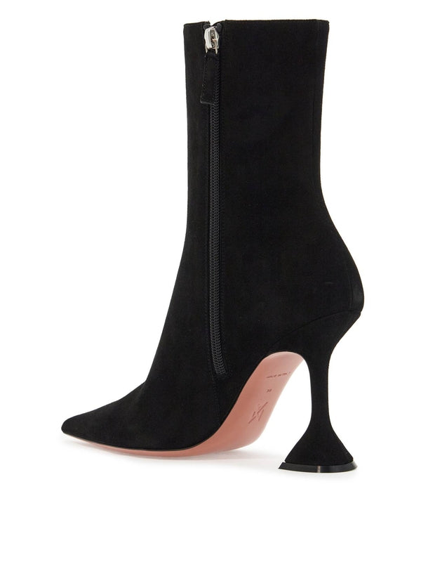 Giorgia Suede Ankle Boot Heels