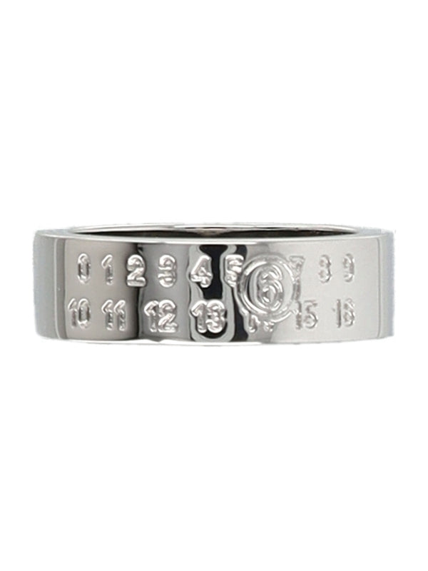 Number Logo Silver Ring