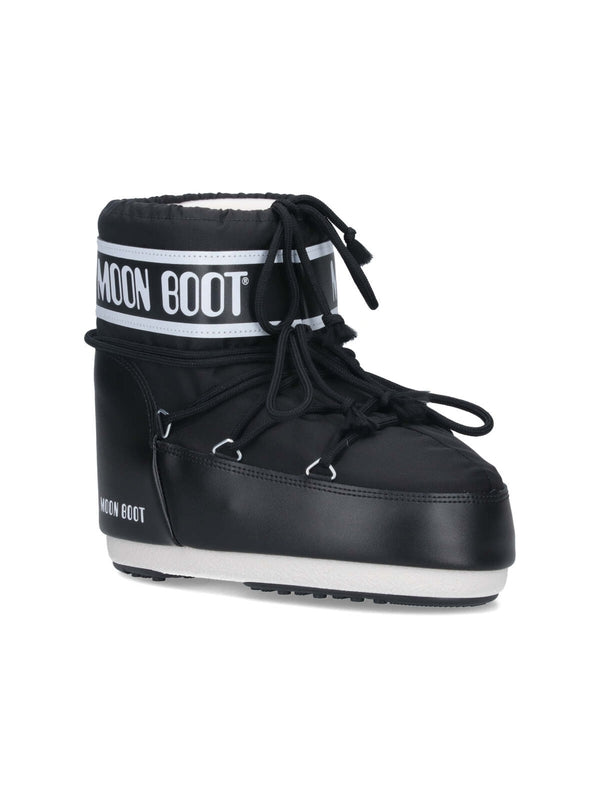 Icon Logo Lace-Up Boots