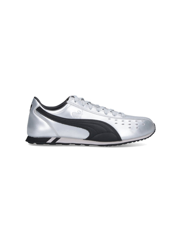 Puma Silver Low Top Sneakers