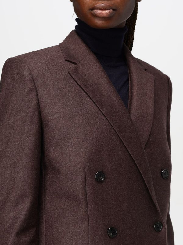 Double Breasted Wool Tailored Jacket