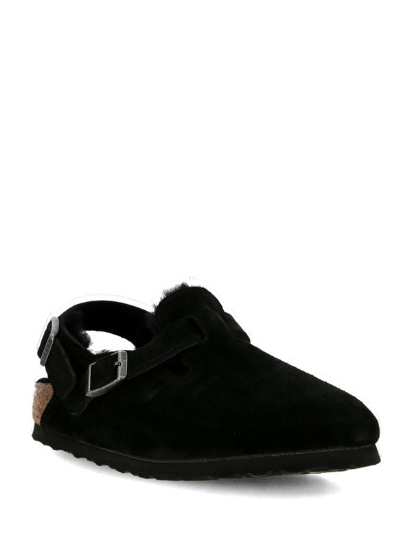 Tokyo Shearling Suede Sandals