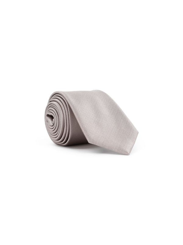 Diagonal Stripe Silk Necktie