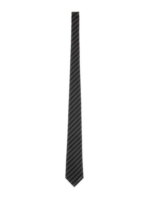 Lanvin Black Neck Ties