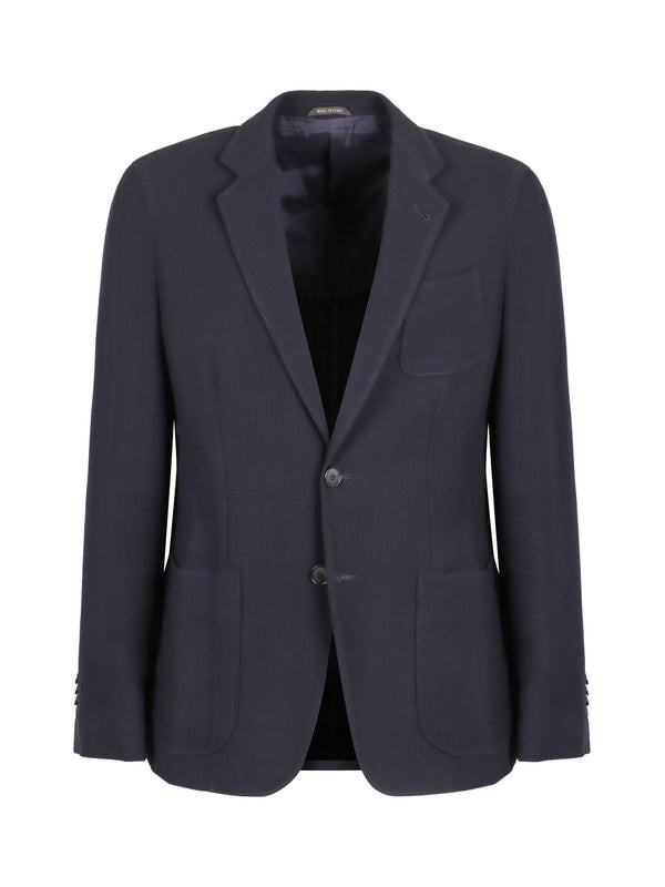 Wool Blend Single Tailored Jacket