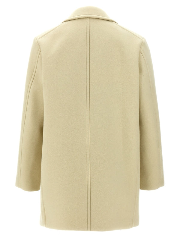 Sponge Wool Melton P-coat