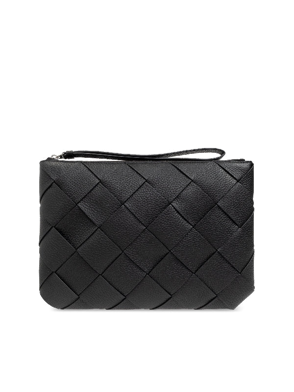 Diago Leather Large Clutch