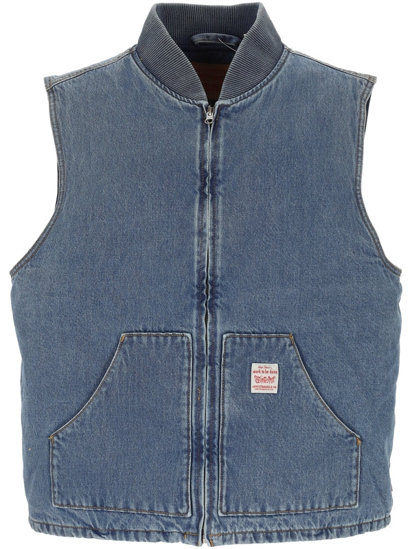 Levi'S Blue Vest