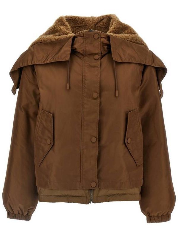 Agora Fleece Hooded Padded Jacket