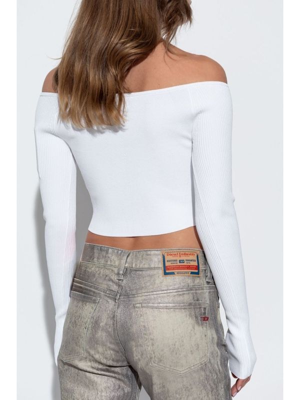 Vera Logo
  Decoration Cropped Long Sleeve Top