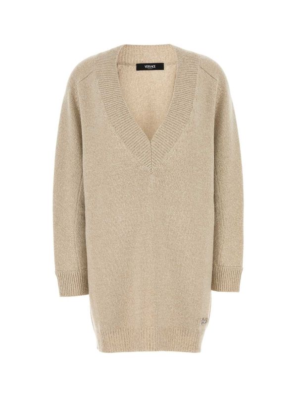 V-Neck Wool Cashmere Knit