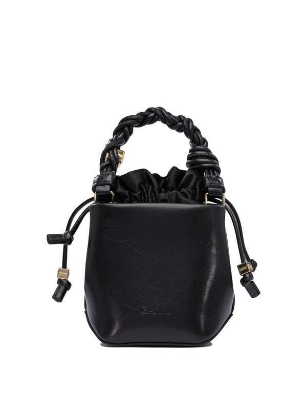 Bou Braided Handle Bucket Bag