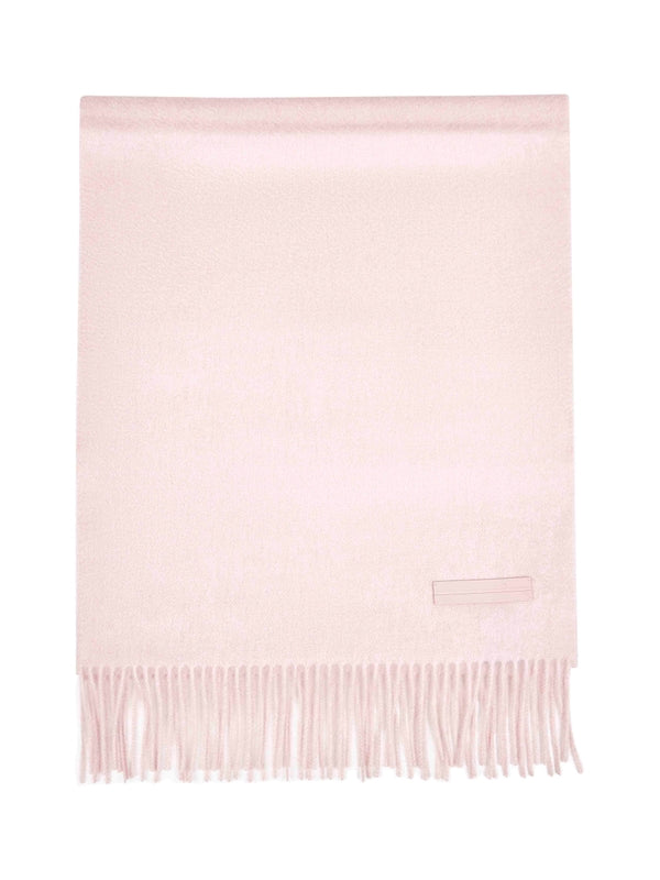 Z Zegna Pink Wool Mufflers