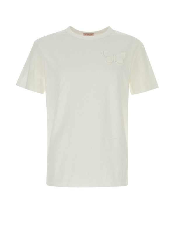 Valentino White Short Sleeve T-Shirt