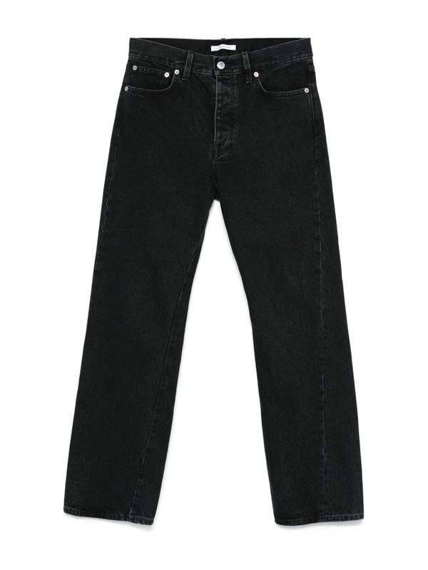 Twist Straight Denim Pants