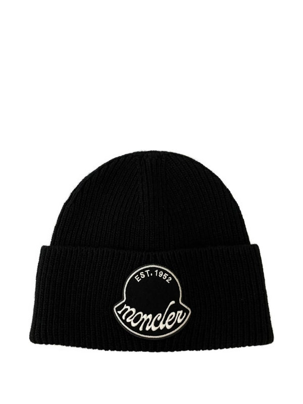 Moncler Black Beanie