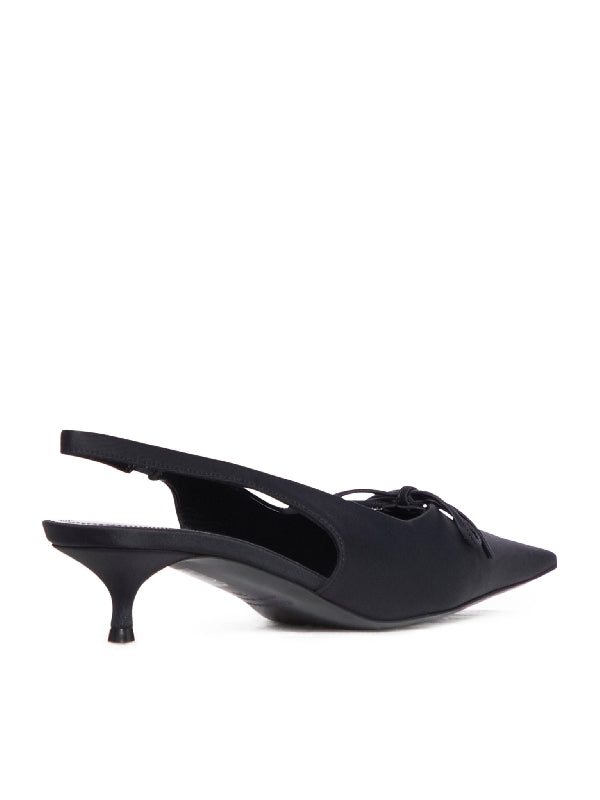 Bow Detail Slingback Heel