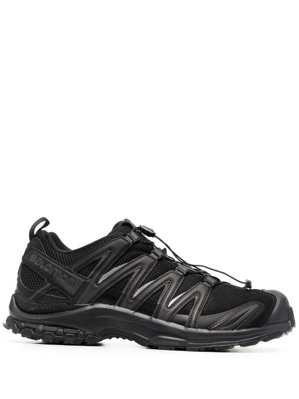 Salomon Black Low Top Sneakers