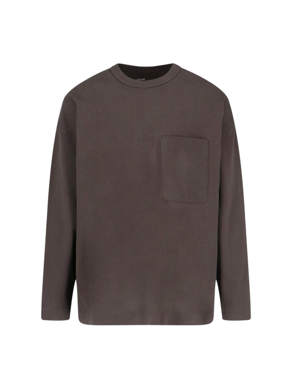 Seamless Crew Neck Long Sleeve T-Shirt