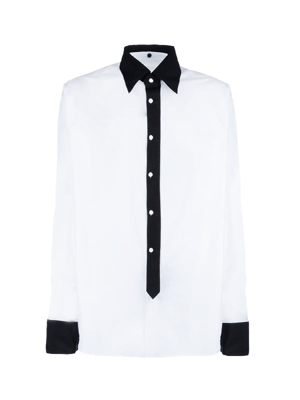 Back Triangle Logo Cotton
  Shirt