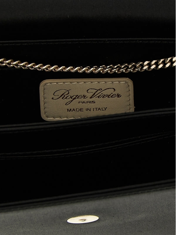 Roger Vivier Black Shoulder Bag
