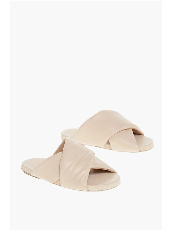 Marsell Beige Slides