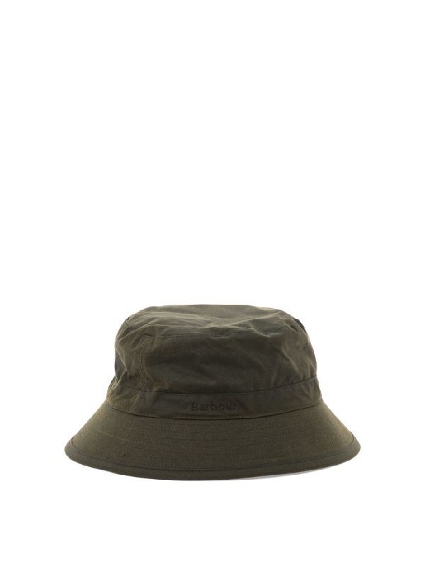 Logo Wax Cotton Bucket Hat