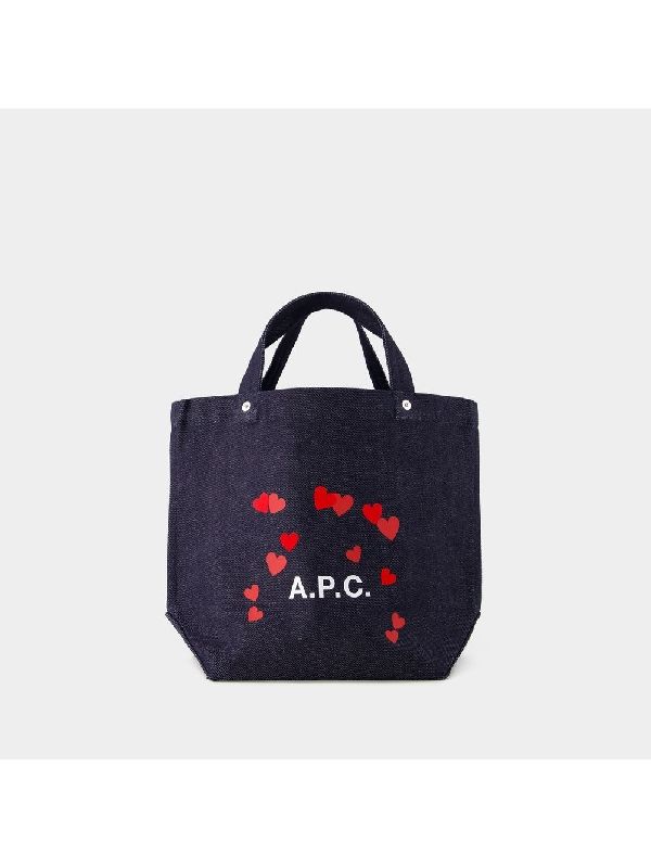 Valentine's Day Denim Mini Tote Bag