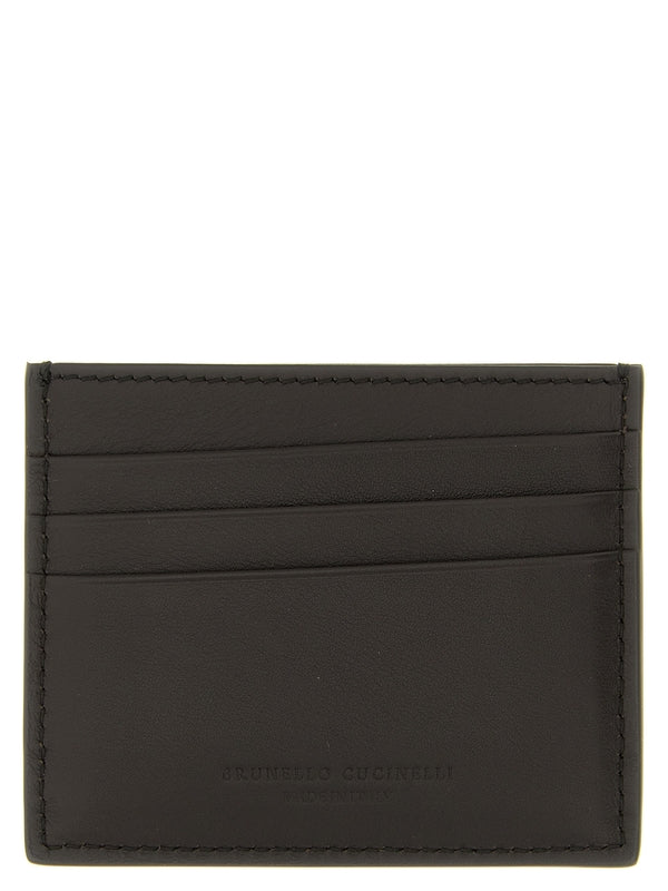 Brunello Cucinelli Brown Card Holders