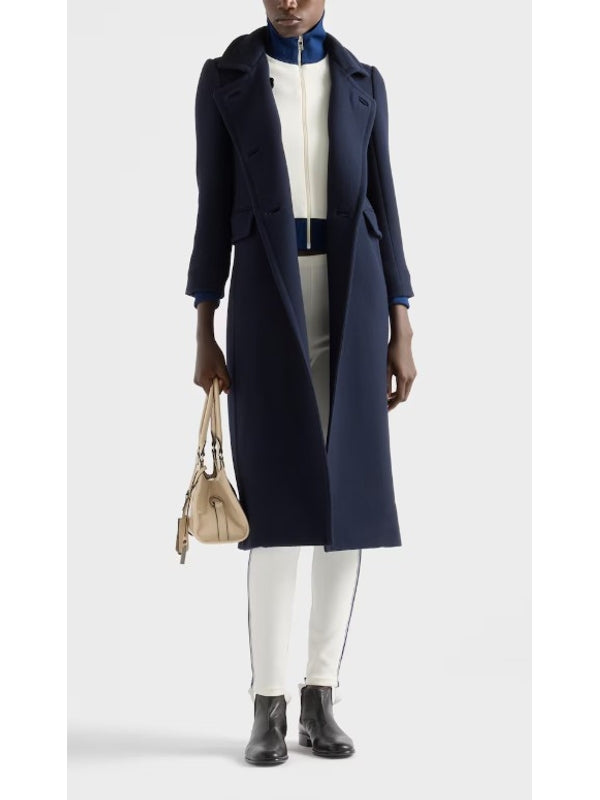 Single Breasted Wool Coat