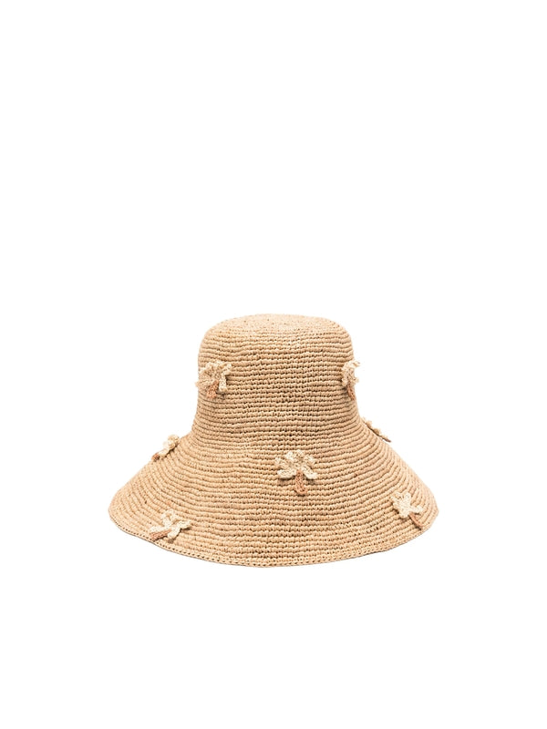 Alanui Beige Bucket Hats