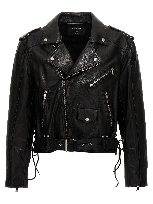 Leather Biker Jacket