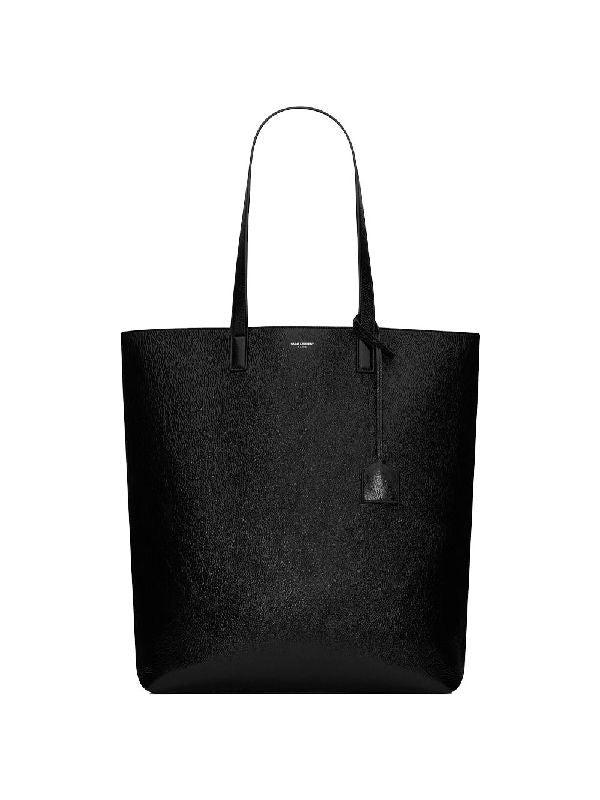 Bold Logo Printing Leather Tote Bag