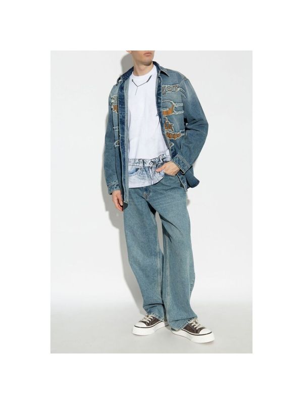 Y/PROJECT - Trompe L'Oeil Printing Short Sleeve
  T-Shirt - Jente