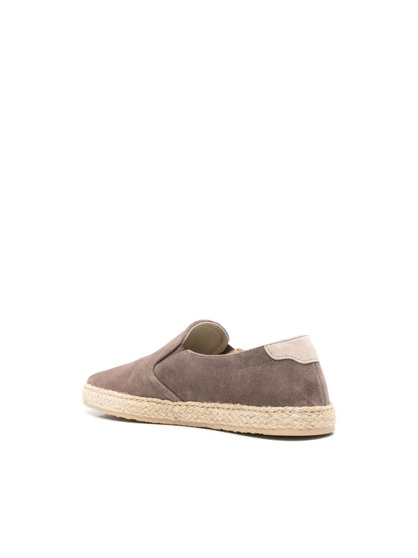 Suede Slip-On Espadrilles