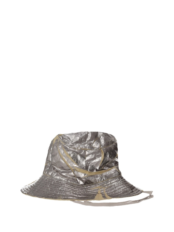 Rick Owens Silver Bucket Hats