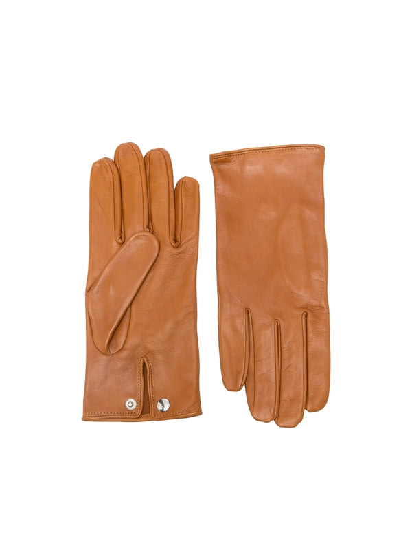 Ernest W. Baker Brown Leather Gloves