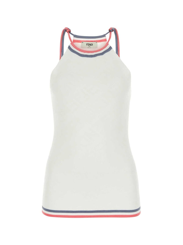 Stripe Detail Sleeveless Top